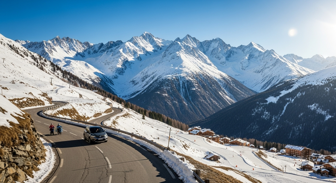 se rendre à Serre Chevalier : accès et itinéraires en voiture
